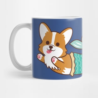 corgi mermaid2 Mug